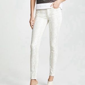 NWT ANTHROPOLOGIE Paige Hoxton Snake Print Jean Sz 26